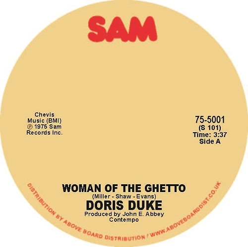 DORIS DUKE / ドリス・デューク / WOMAN OF THE GHETTO