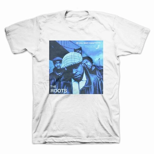 THE ROOTS (HIPHOP) / DO YOU WANT MORE?!!!??! ALBUM T-SHIRT (WHITE - S)