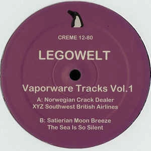 LEGOWELT / レゴウェルト / VAPORWARE TRACKS VOL. 1