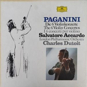 SALVATORE ACCARDO / サルヴァトーレ・アッカルド / PAGANINI: 6 VIOLIN CONCERTO