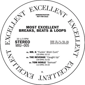 V.A. / オムニバス / MOST EXCELLENT BREAKS, BEATS & LOOPS VOL.1
