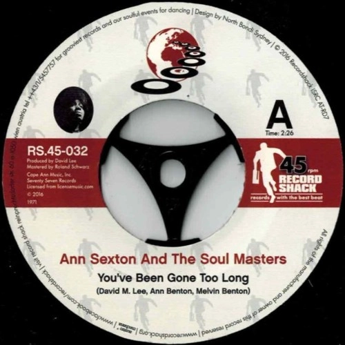 ANN SEXTON / アン・セクストン / YOU'VE BEEN GONE TOO LONG / I STILL LOVE YOU