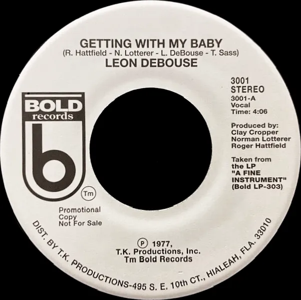 LEON DEBOUSE / リオン・デボウズ / GETTING WITH MY BABY