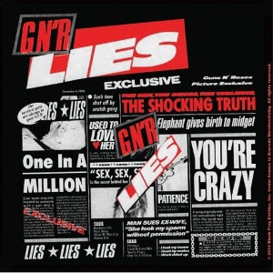 GUNS N' ROSES / ガンズ・アンド・ローゼズ / LIES<CORK COASTER> 
