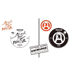 BLACK AND WHITE / THE SAVAGES / split 7inch single