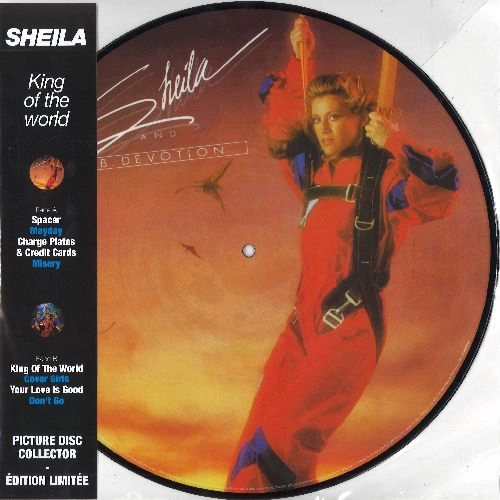 SHEILA / シェイラ / KING OF THE WORLD - PICTURE DISC