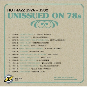 V.A. / オムニバス / HOT JAZZ 1926-1932 UNISSUED ON 78S