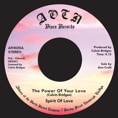 SPIRIT OF LOVE / POWER OF YOUR LOVE / HE'S ALRIGHT