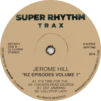 JEROME HILL / ジェローム・ヒル / RZ EPISODES VOLUME 1