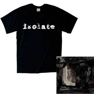 isolate / アイソレイト / ホームシック Tシャツ付/M