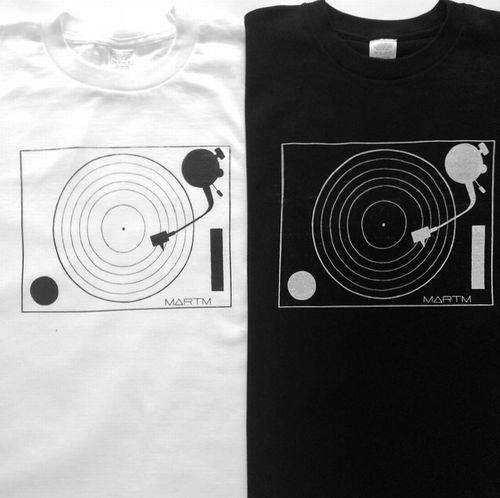 MARTM / MARTM TURNTABLE TEE WHITE SIZE:M