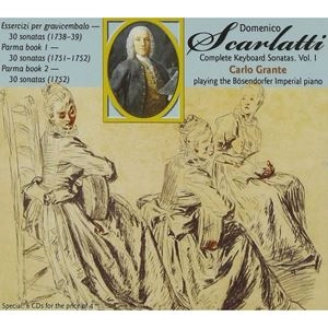 CARLO GRANTE / カルロ・グランテ / SCARLATTI: THE COMPLETE KEYBOARD SONATAS VOL. 1