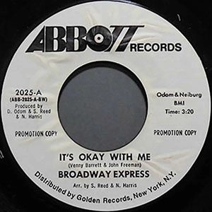 BROADWAY EXPRESS / IT'S OKAY WITH ME