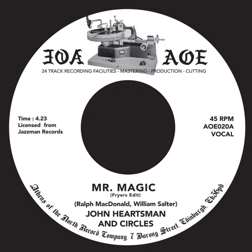 JOHN HEARTSMAN AND CIRCLES / ジョン・ハーツマン / MR. MAGIC / TALKIN ABOUT MY BABY