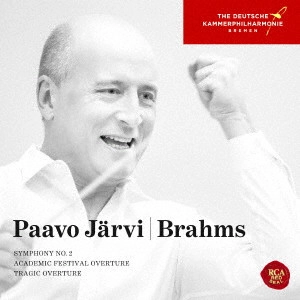 PAAVO JARVI / パーヴォ・ヤルヴィ / ブラームス:交響曲第2番、悲劇的序曲&大学祝典序曲