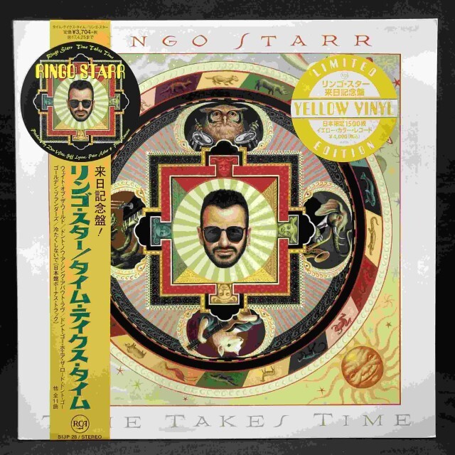 RINGO STARR / リンゴ・スター / タイム･テイクス･タイム（LP Yellow Color Vinyl） / TIME TAKES TIME