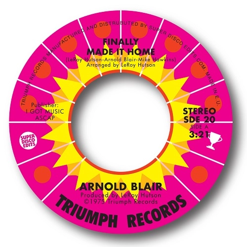 ARNOLD BLAIR  / アーノルド・ブレア / FINALLY MADE IT HOME / I WON THE BIG DEAL THIS TIME