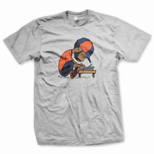 J DILLA aka JAY DEE / ジェイディラ ジェイディー / MAESTRO T-SHIRT (GREY - L)