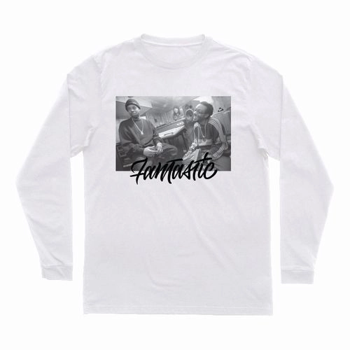 SLUM VILLAGE / スラムヴィレッジ / FANTASTIC FOREVER LONG SLEEVE T-SHIRT (WHITE - M)
