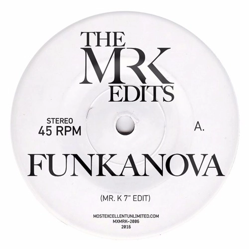 MR. K (DANNY KRIVIT) / ミスター・ケー / FUNKANOVA/SEX