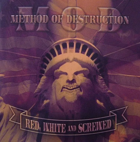 M.O.D / RED,WHITE AND SCREWED