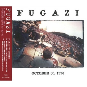 FUGAZI / フガジ / 10/30/96 SAPPORO,JAPAN COUNTERACTION (2ND PRESS)