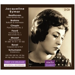 JACQUELINE EYMAR / ジャクリーヌ・エマール / MOZART,CHOPIN,BEETHOVEN:PIANO SONATAS/ETC(2CD)