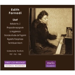 EDITH FARNADI / エディト・ファルナディ / LISZT:PIANO WORKS