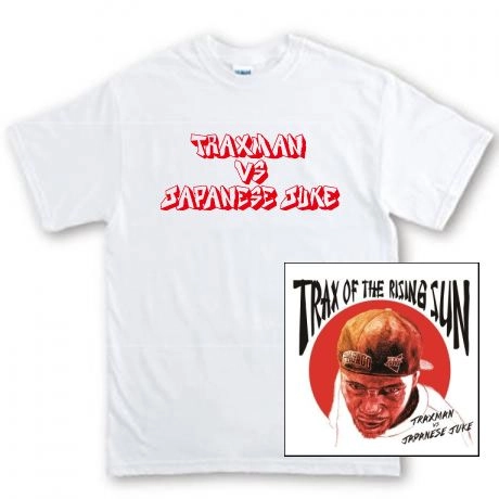 TRAXMAN VS JAPANESE JUKE / TRAX OF THE RISING SUN + Tシャツ　ＸＬ