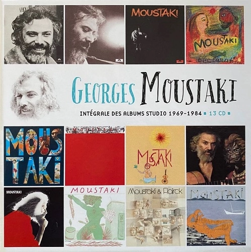 GEORGES MOUSTAKI / INTEGRALE DES ALBUMS STUDIO 1969-1984