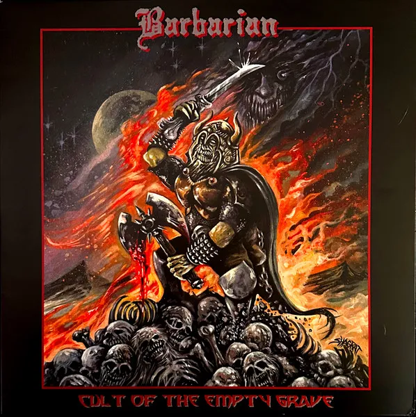 BARBARIAN / CULT OF THE WMPTY GRAVE<BLACK VINYL>