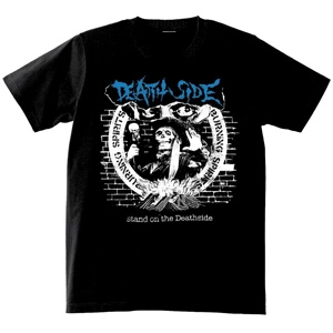 DEATH SIDE / STAND ON THE DEATH SIDE T-SHIRTS WHITE x BLUE/M