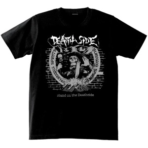 DEATH SIDE / STAND ON THE DEATH SIDE T-SHIRTS GRAY x WHITE/XL