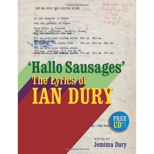 IAN DURY / イアン・デューリー / THE LYRICS OF IAN DURY‘HALLO SAUSAGES'