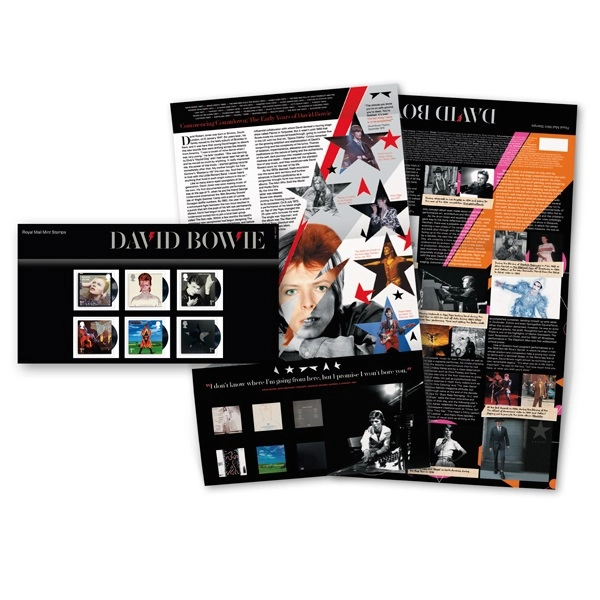 DAVID BOWIE / デヴィッド・ボウイ / DAVID BOWIE PRESENTATION PACK(切手セット)