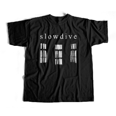 SLOWDIVE / スロウダイヴ / WINDOW TEE (BLACK)(M)