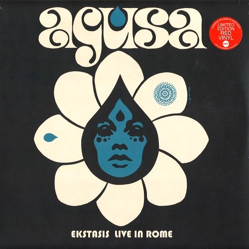 AGUSA / アグサ / EKSTASIS: LIVE IN ROME - LIMITED TRANSPARENT RED VINYL