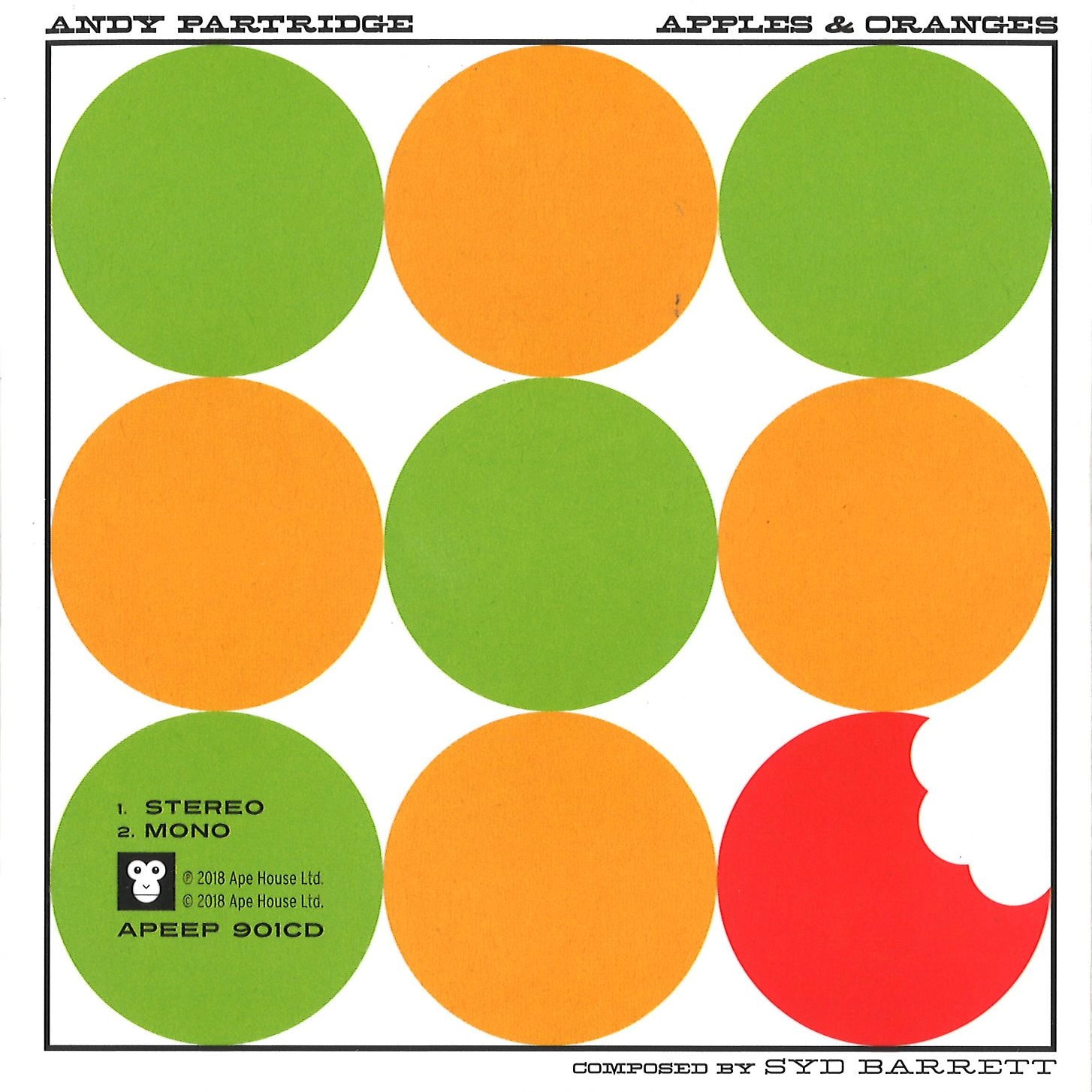 ANDY PARTRIDGE / アンディ・パートリッジ / APPLES & ORANGES / HUMANOID BOOGIE