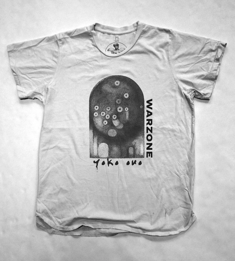 YOKO ONO / ヨーコ・オノ / WARZONE T-SHIRT/S