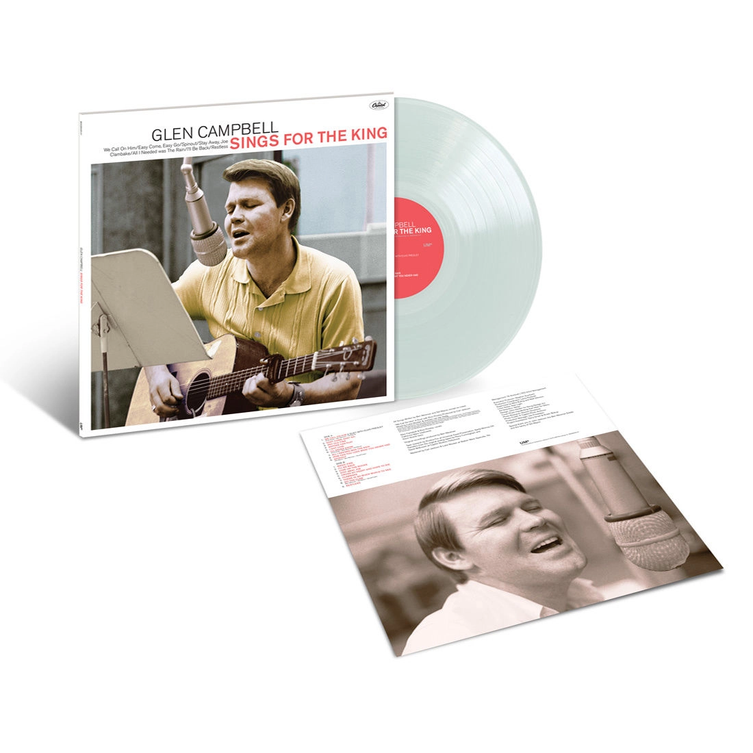 GLEN CAMPBELL / グレン・キャンベル / SINGS FOR THE KING: EXCLUSIVE - CRYSTAL CLEAR VINYL