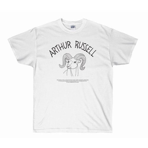 ARTHUR RUSSELL / アーサー・ラッセル / ワイルド・コンビネーション:アーサー・ラッセルの肖像+Tシャツ・セット (L)