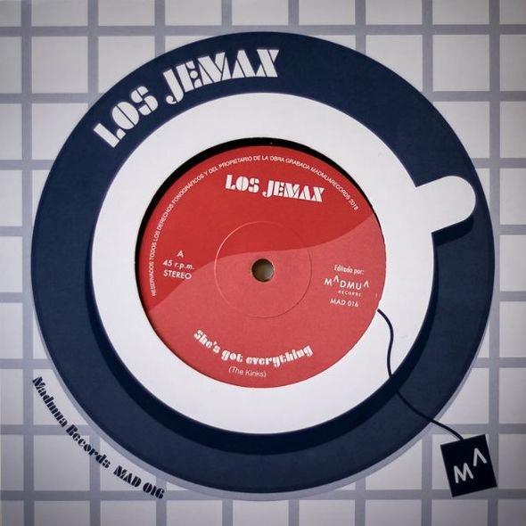 LOS JEMAX / SHE'S GOT EVERYTHING/LUCY DALT DEL CEL AMB DIAMANTS