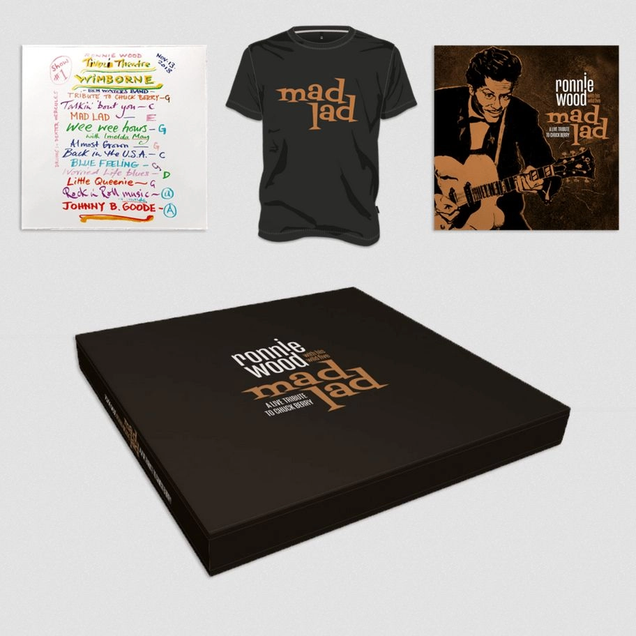 RONNIE WOOD WITH HIS WILD FIVE / MAD LAD: A LIVE TRIBUTE TO CHUCK BERRY SUPER DELUXE BOXSET