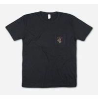 WHITNEY / ホイットニー / ROSE POCKET T-SHIRT (BLACK) (M)