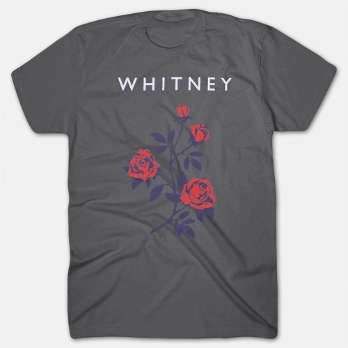 WHITNEY / ホイットニー / ROSE T-SHIRT (ASPHALT) (S)