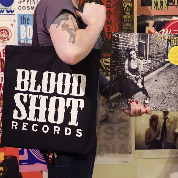 BLOODSHOT RECORDS / BLOODSHOT RECORDS CANVAS TOTE BAG