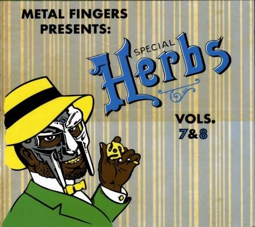 MF DOOM (DOOM , METAL FINGERS, KING GEEDORAH) / MFドゥーム / "SPECIAL HERBS 7"" & 8 ""CD"""