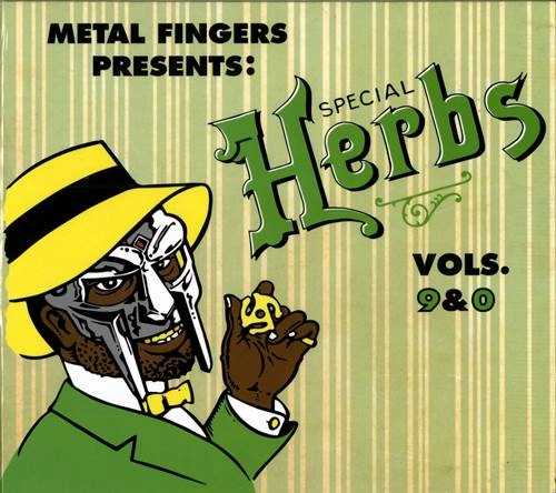 MF DOOM (DOOM , METAL FINGERS, KING GEEDORAH) / MFドゥーム / "SPECIAL HERBS 9 & 0 ""CD"""