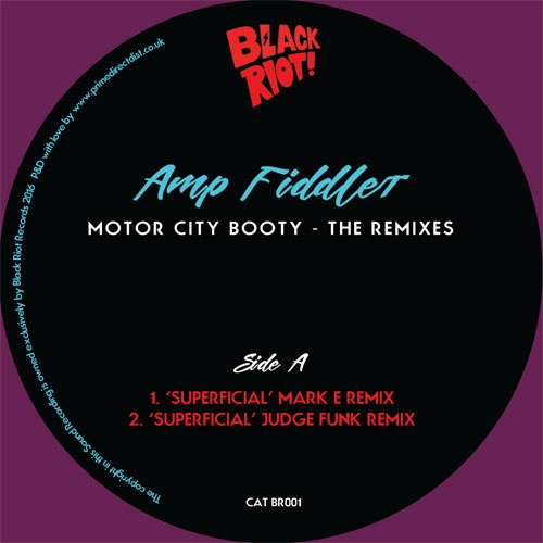 AMP FIDDLER / アンプ・フィドラー / MOTOR CITY BOOTY - MIXES