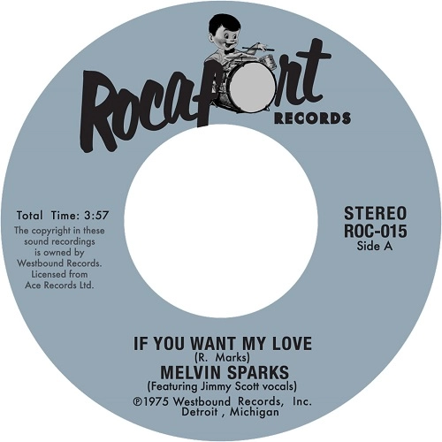 MELVIN SPARKS / メルヴィン・スパークス / IF YOU WANT MY LOVE / GET DOWN WITH THE GET DOWN